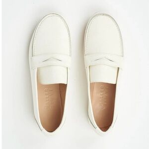 Jamie Haller The Penny Loafer in White 39.5 Worn Once